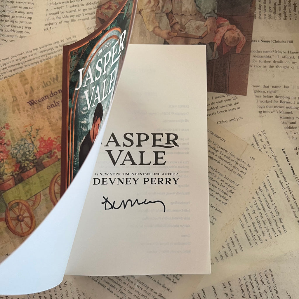 [Signed Copy] Jasper Vale (Special Edition) - Devney Perry (The Edens Series 4)