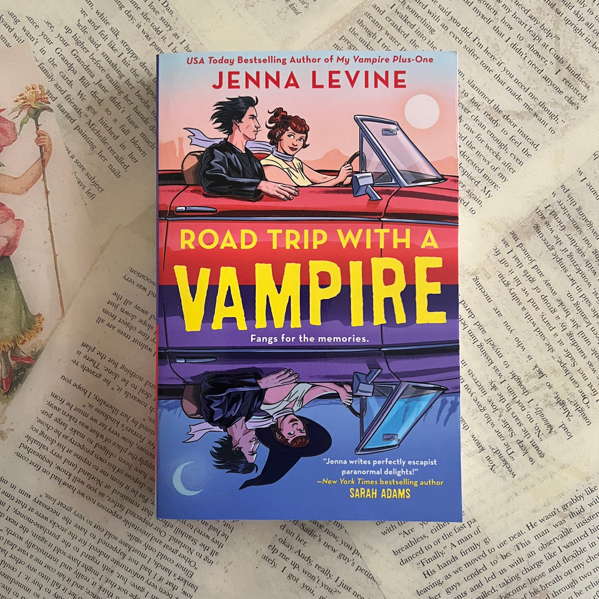 [Signed Copy] Road Trip with a Vampire - Jenna Levine