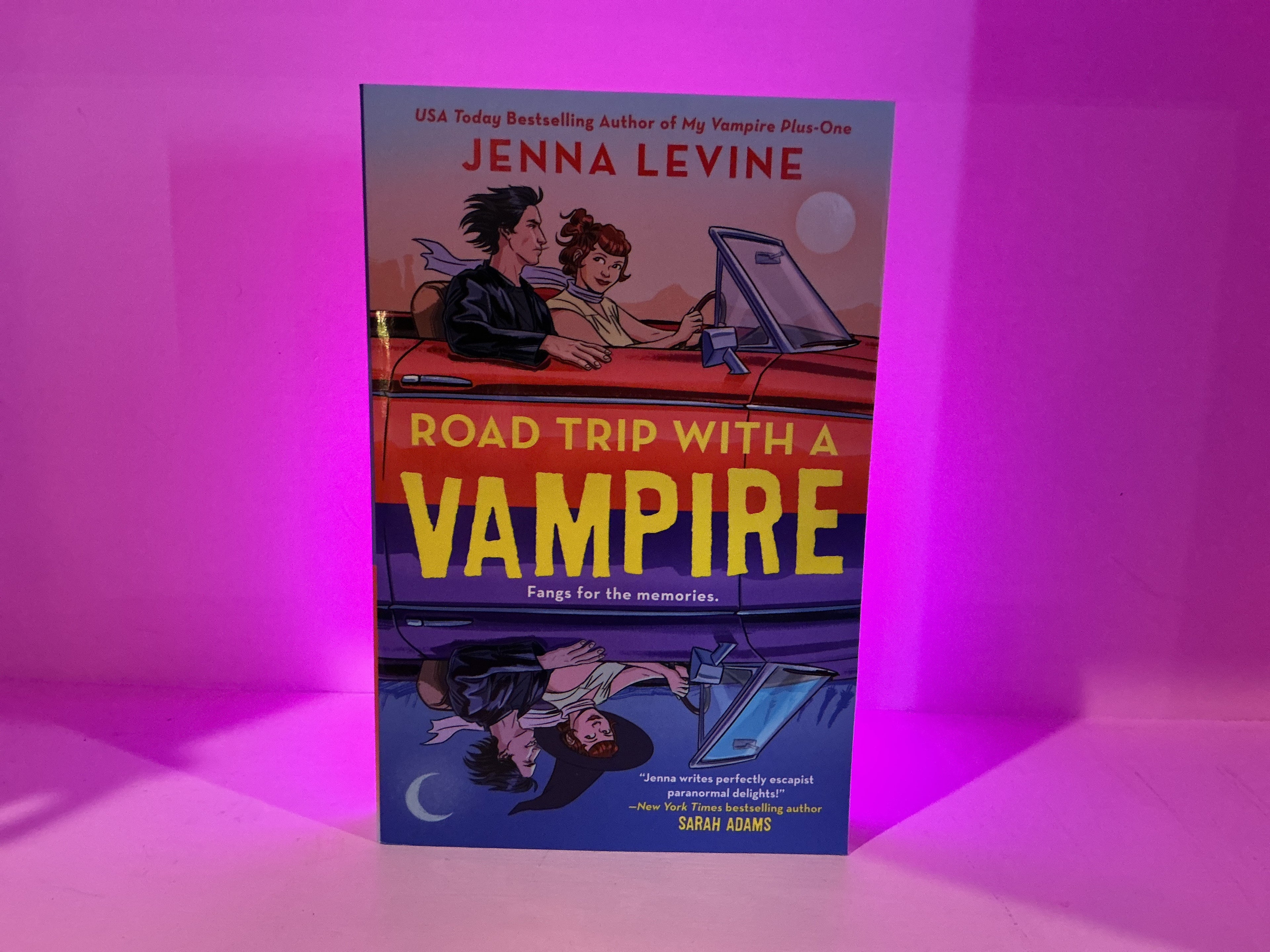 Road Trip with a Vampire by Jenna Levine