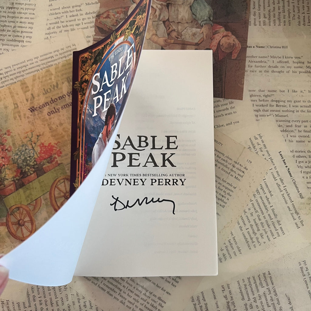 [Signed Copy] Sable Peak (Special Edition) - Devney Perry (The Edens Series 6)