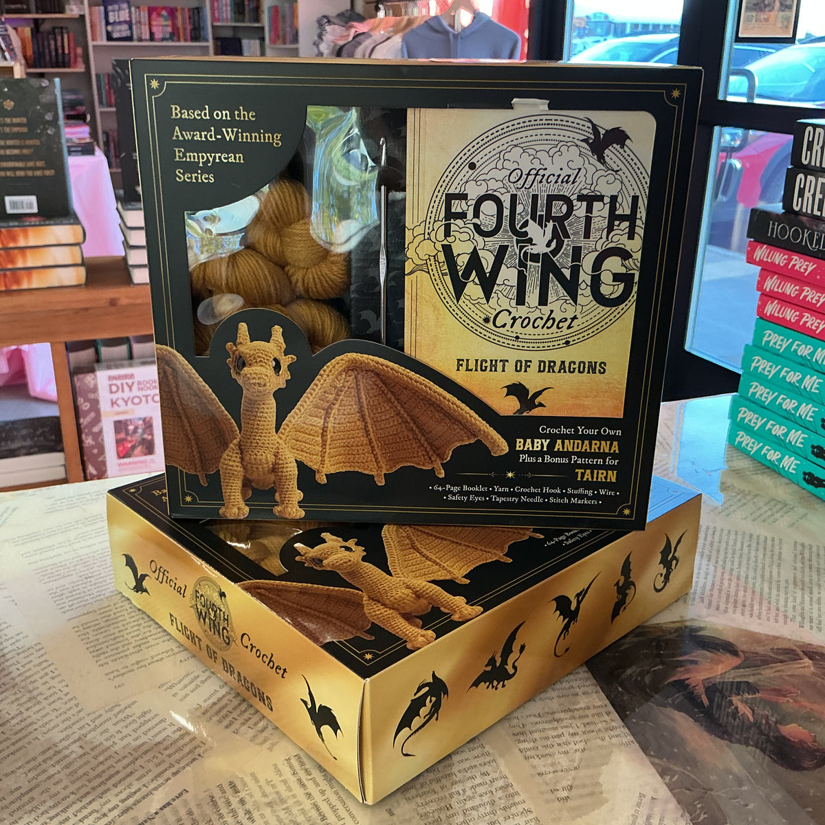 Official Fourth Wing Crochet: Flight of Dragons