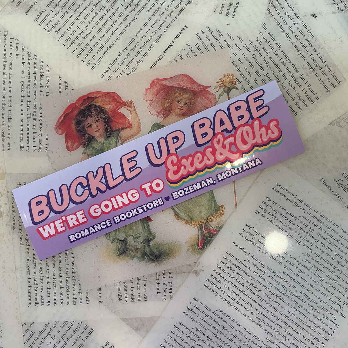 Buckle Up Babe Bumper Sticker