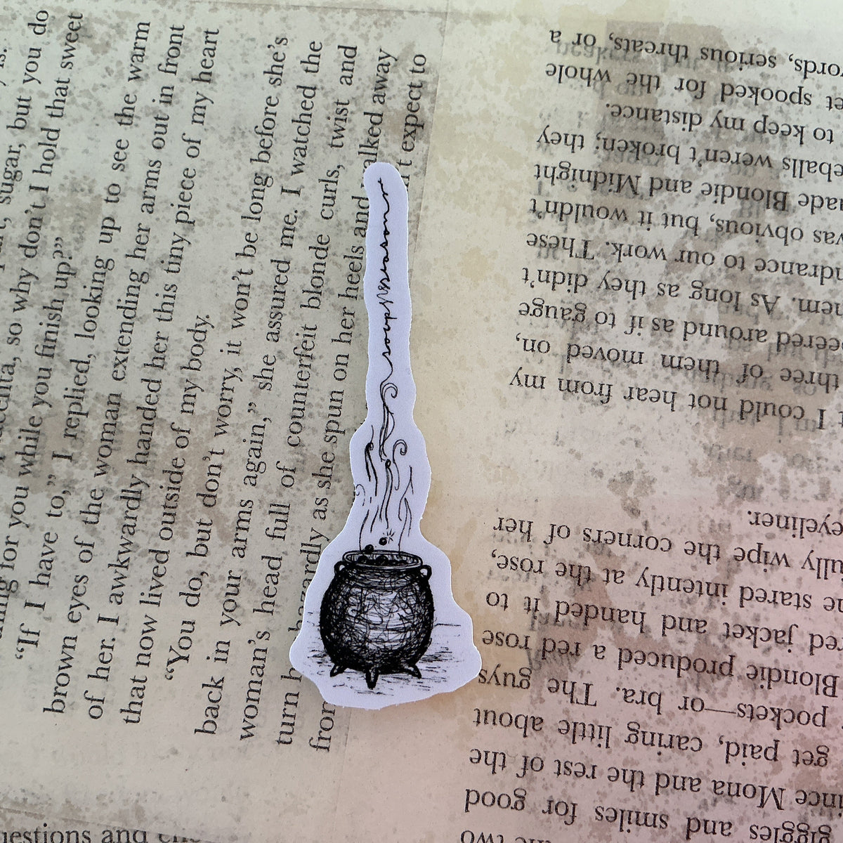 Cauldron Small Sticker - Kaitlyn Bell