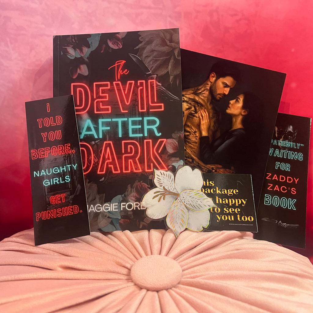 The Devil After Dark - Maggie Forbush (local author!) Bookmarks and art cards included!