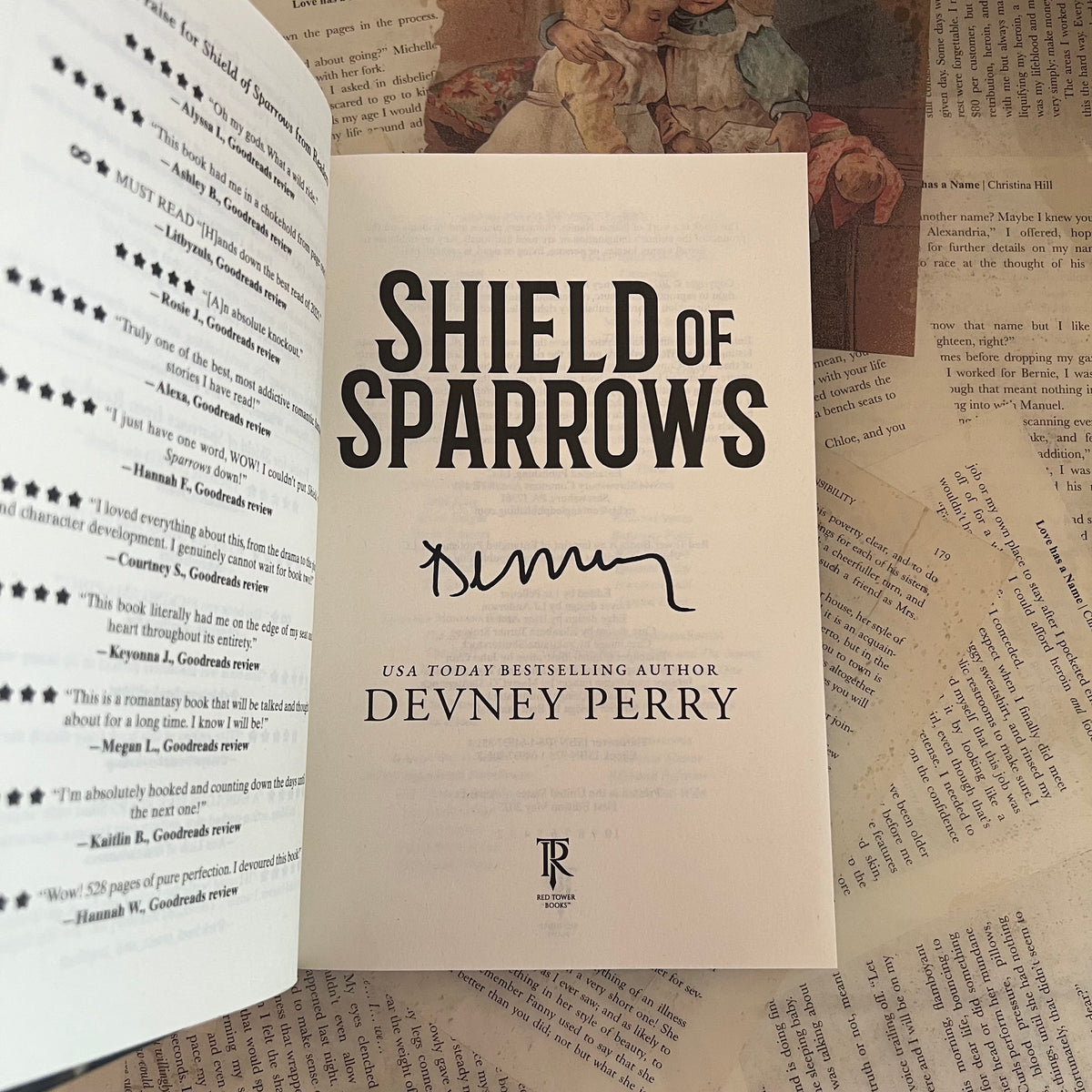 [Signed Copy] Shield of Sparrows - Devney Perry