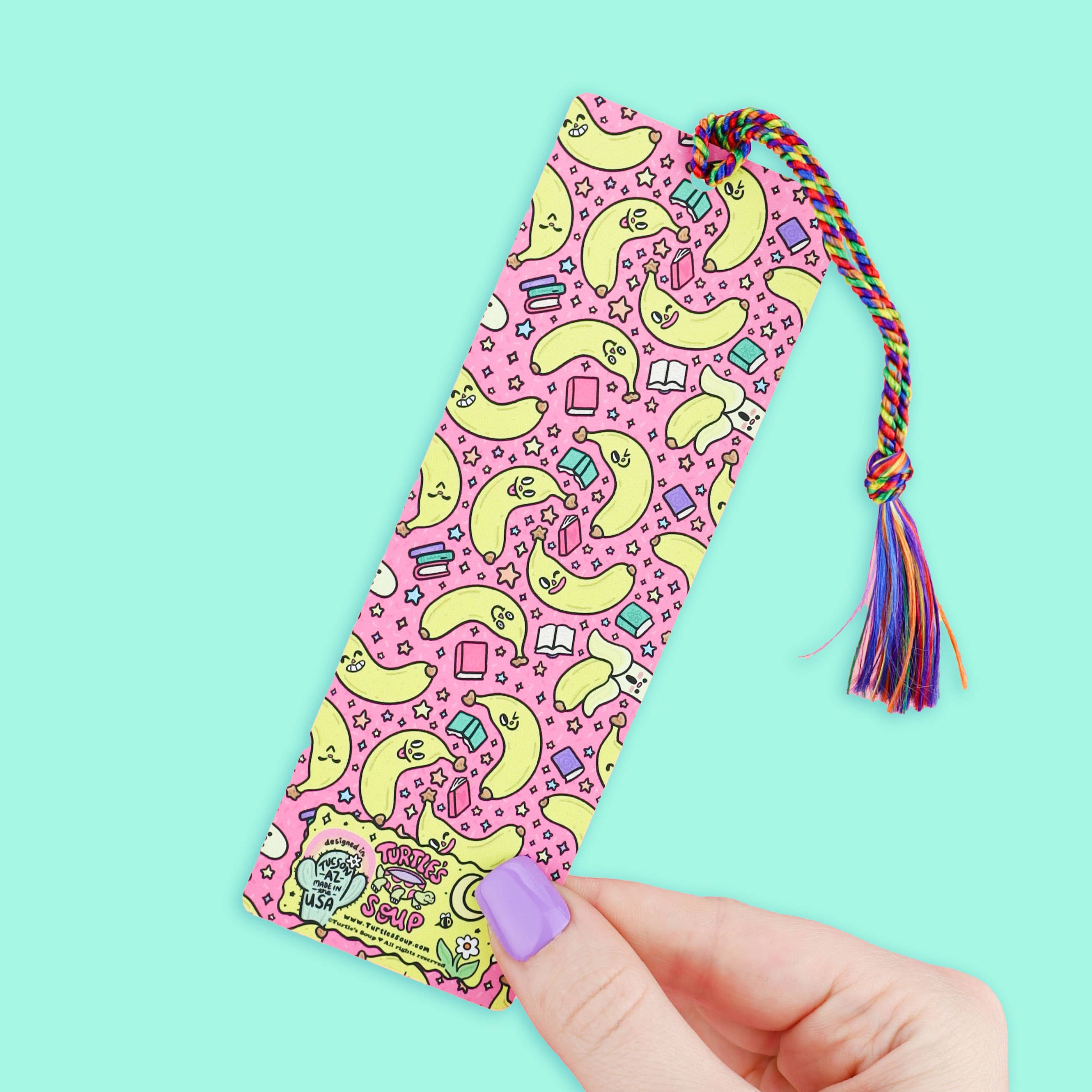 This Book Is Bananas, Funny, Bookish, Bookmark with Tassel
