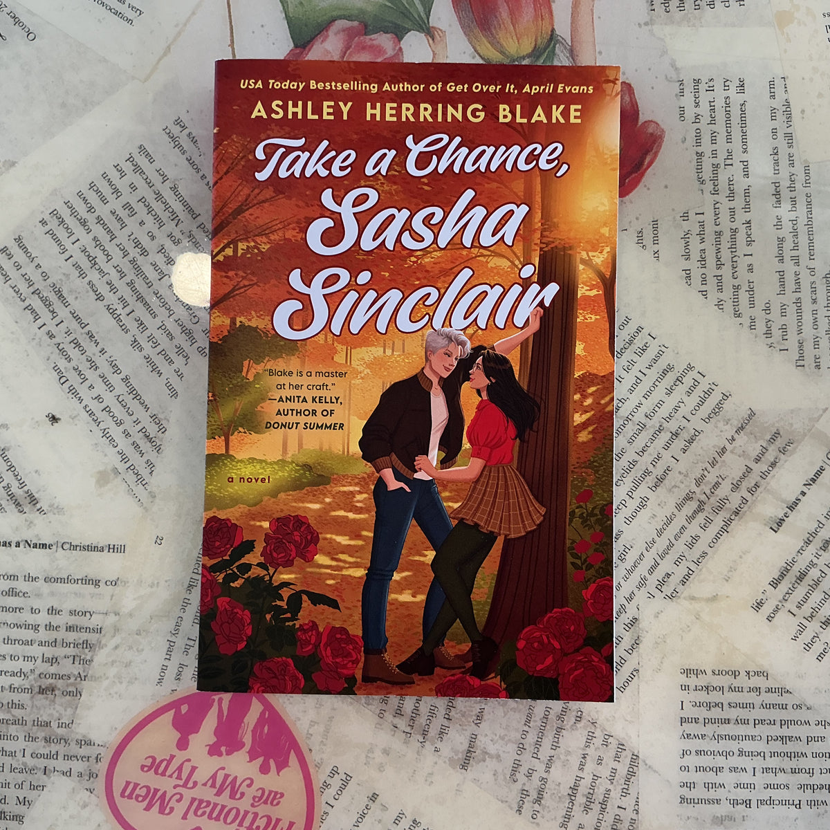 Take a Chance Sasha Sinclair (Clover Lake Book 3) - Ashley Herring Blake