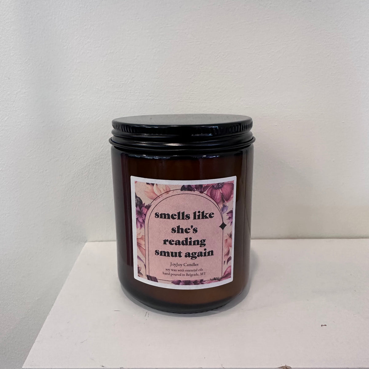 8oz Candle - Smells like she’s reading smut again