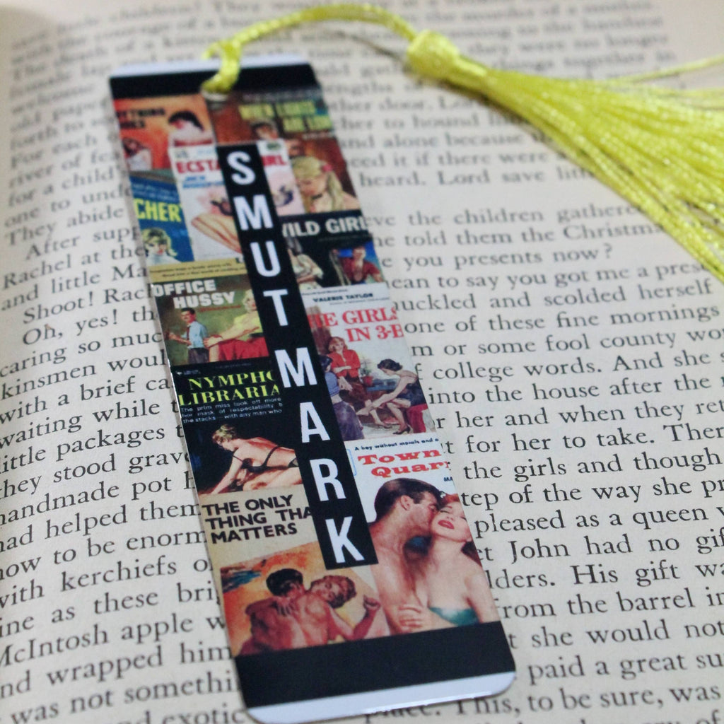 Smut Mark // Metal Bookmark