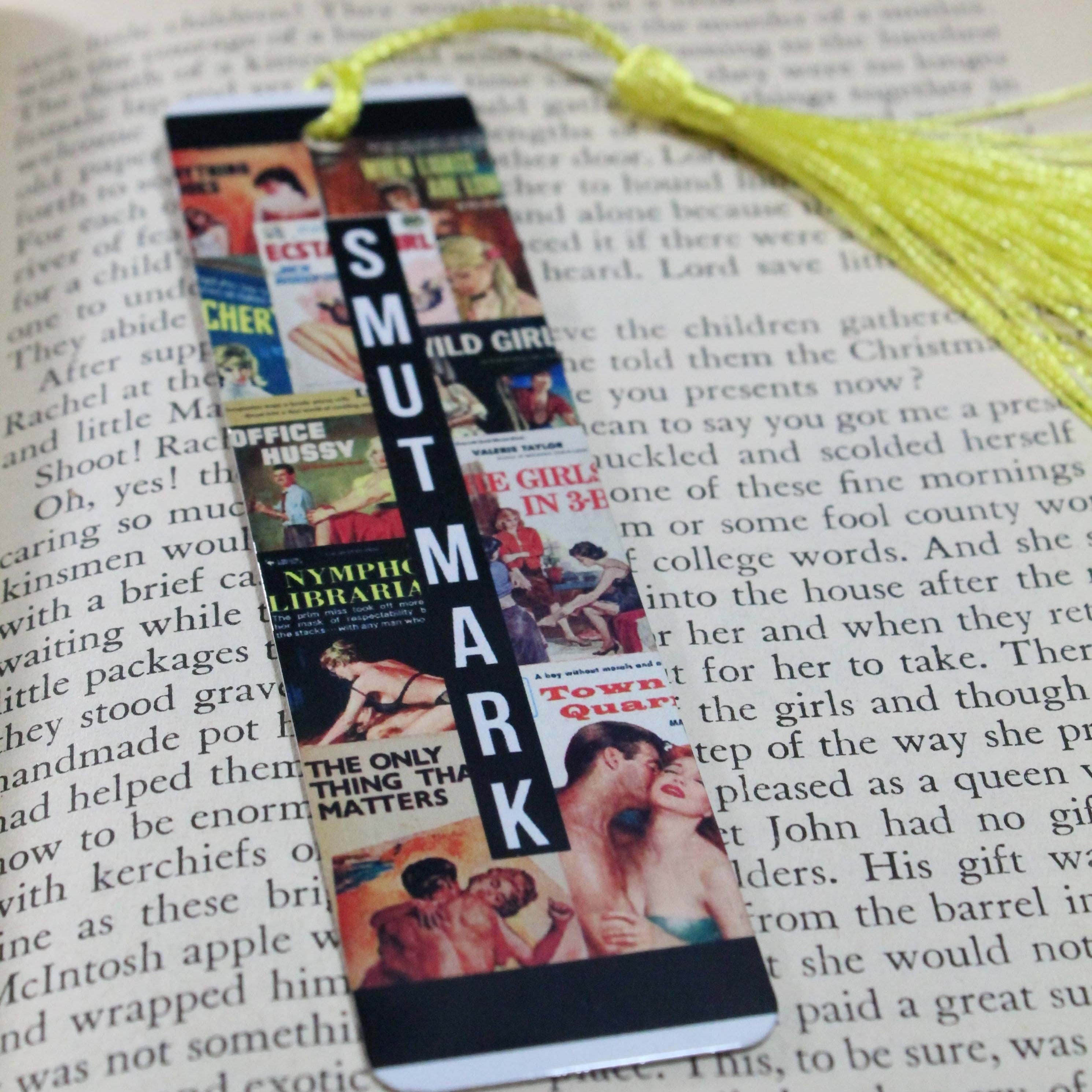 Smut Mark // Metal Bookmark