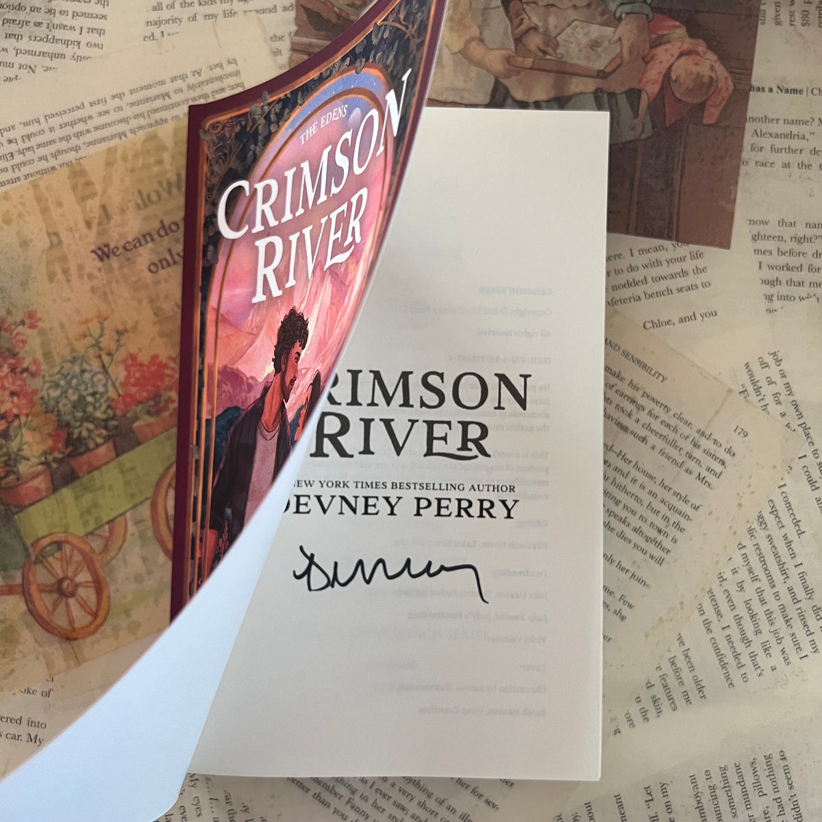 [Signed Copy] Crimson River (Special Edition) - Devney Perry (The Edens Series 5)