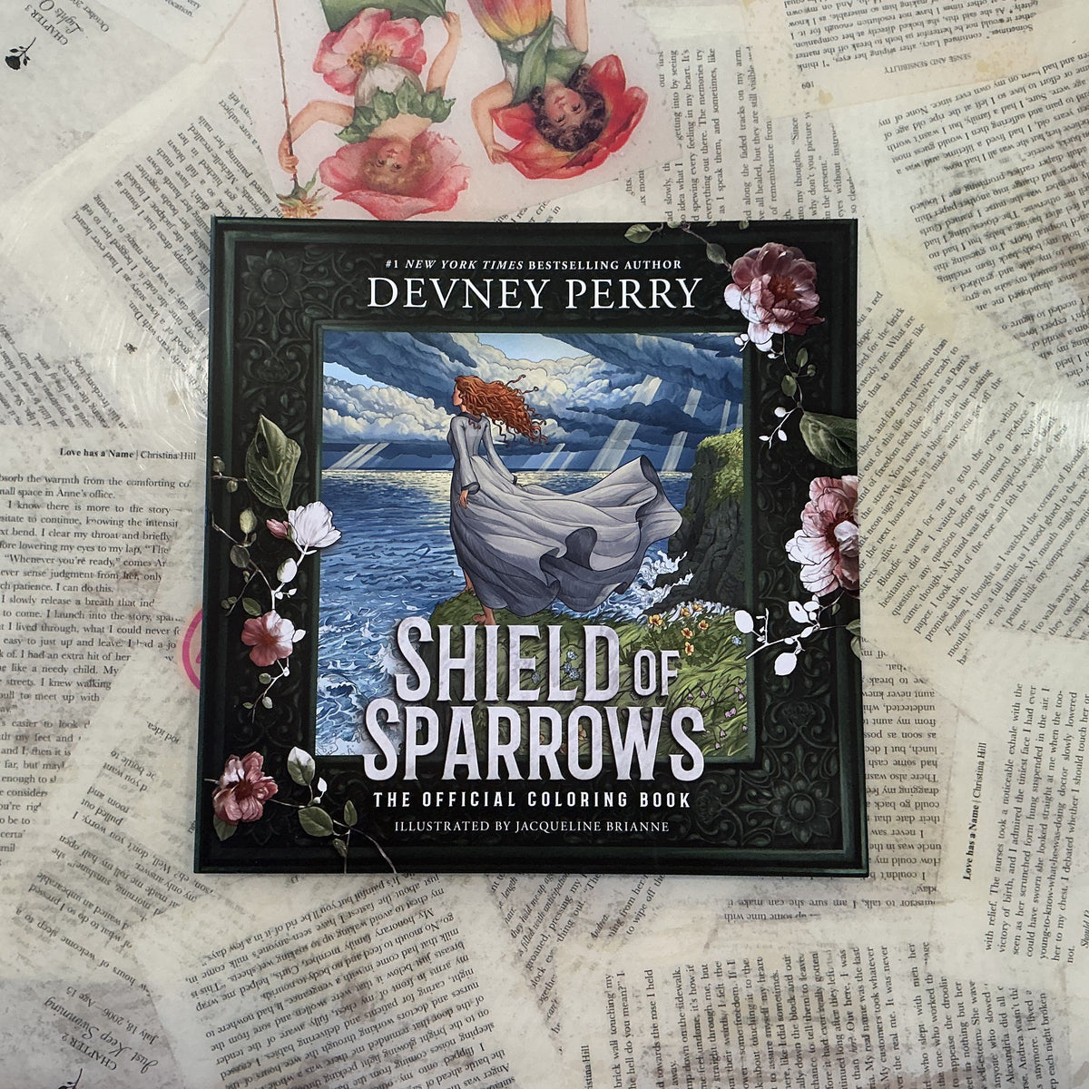 Shield of Sparrows Official Coloring Book by Devney Perry