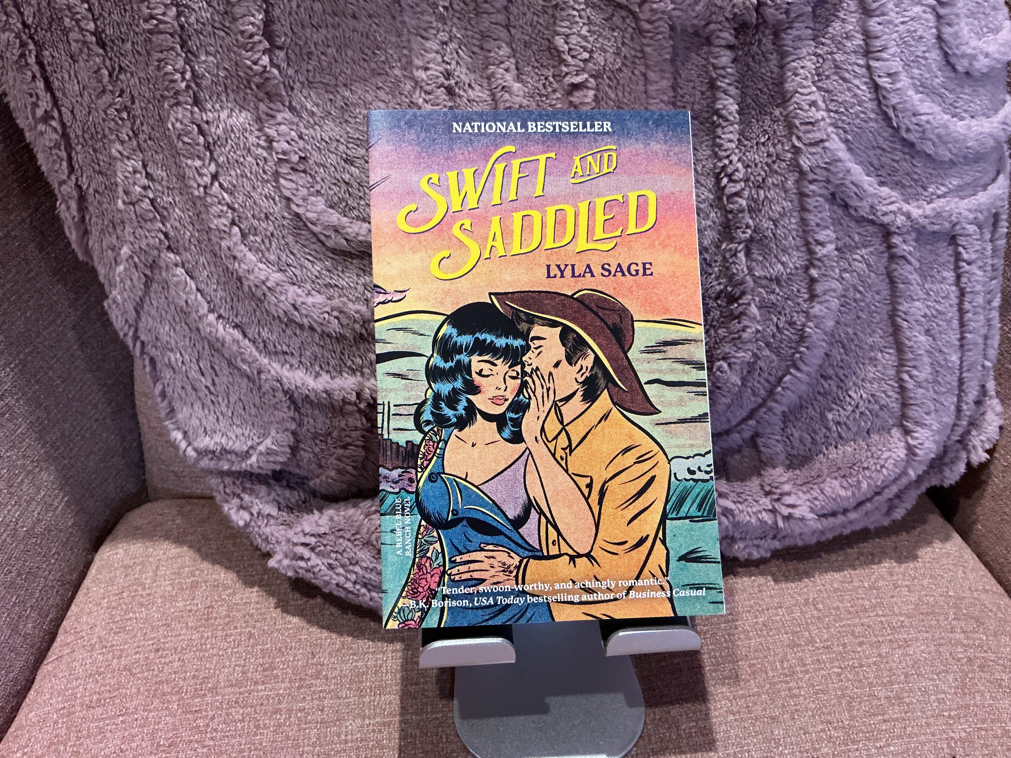 Swift and Saddled: A Rebel Blue Ranch Novel - Lyla Sage