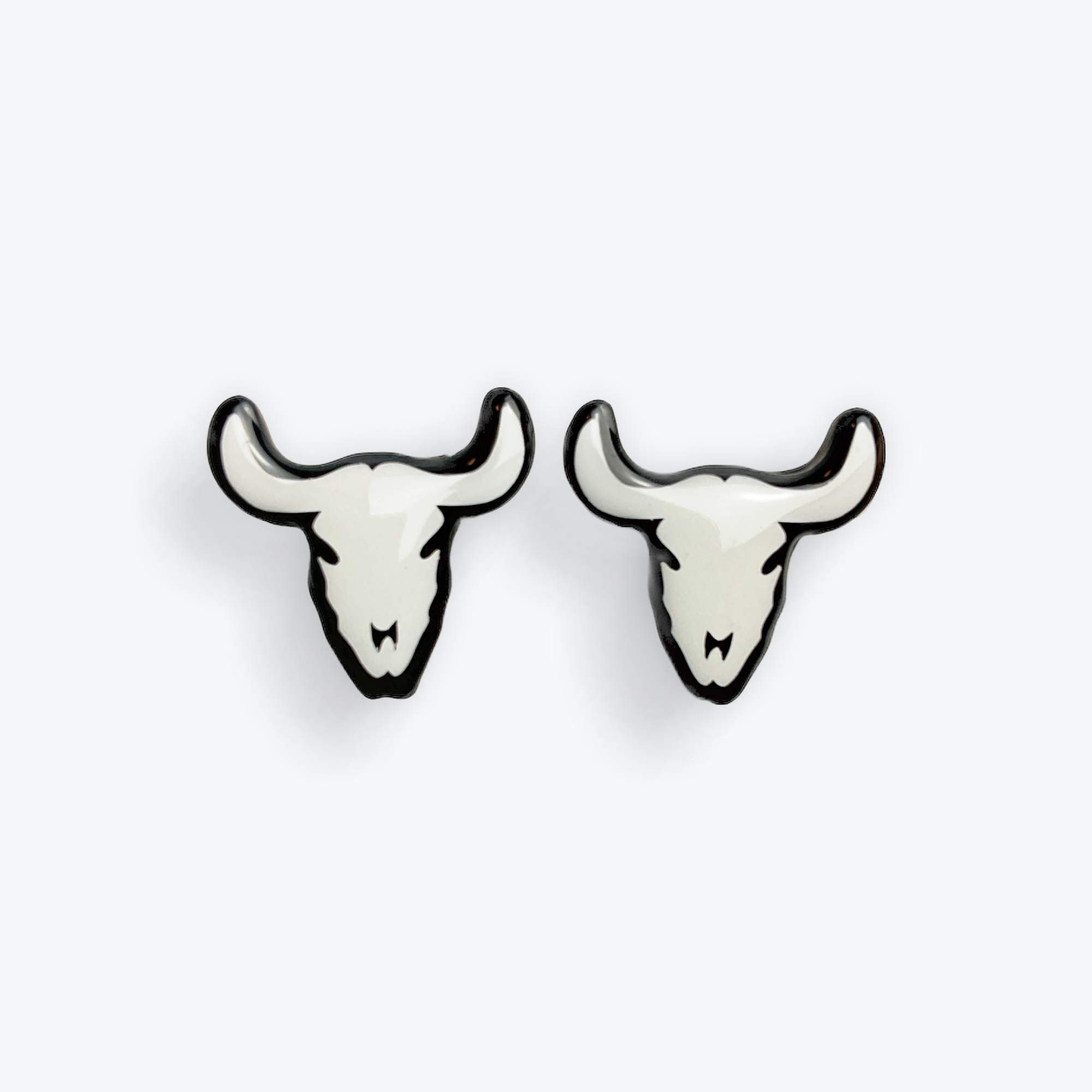 Cow Skull Studs