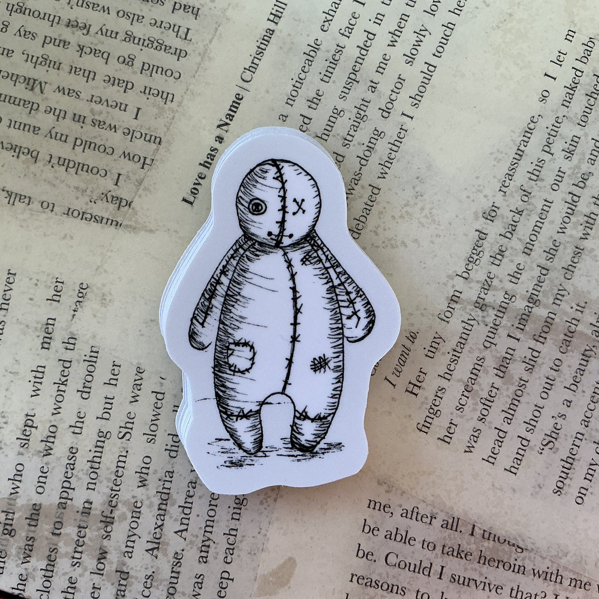 Bear Large Sticker - Kaitlyn Bell