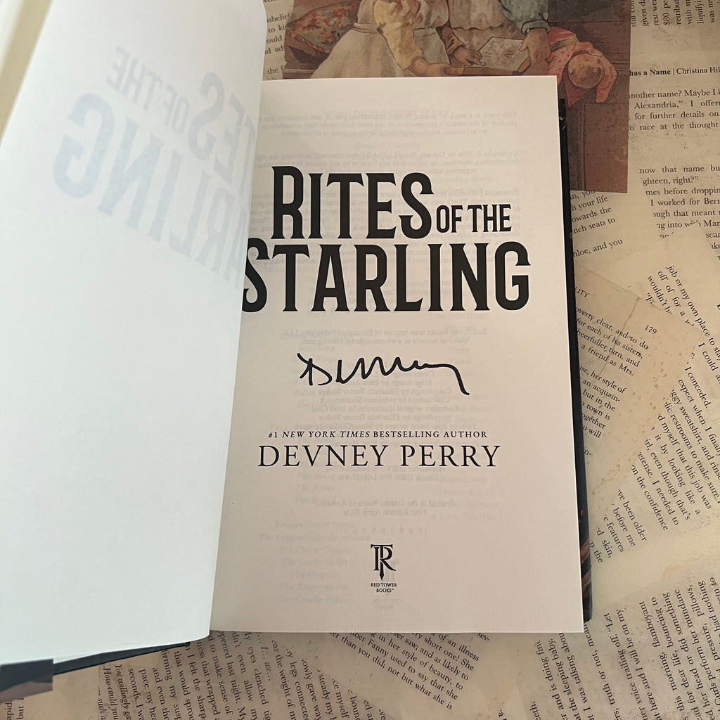 [Signed Copy] Rites of the Starling - Devney Perry