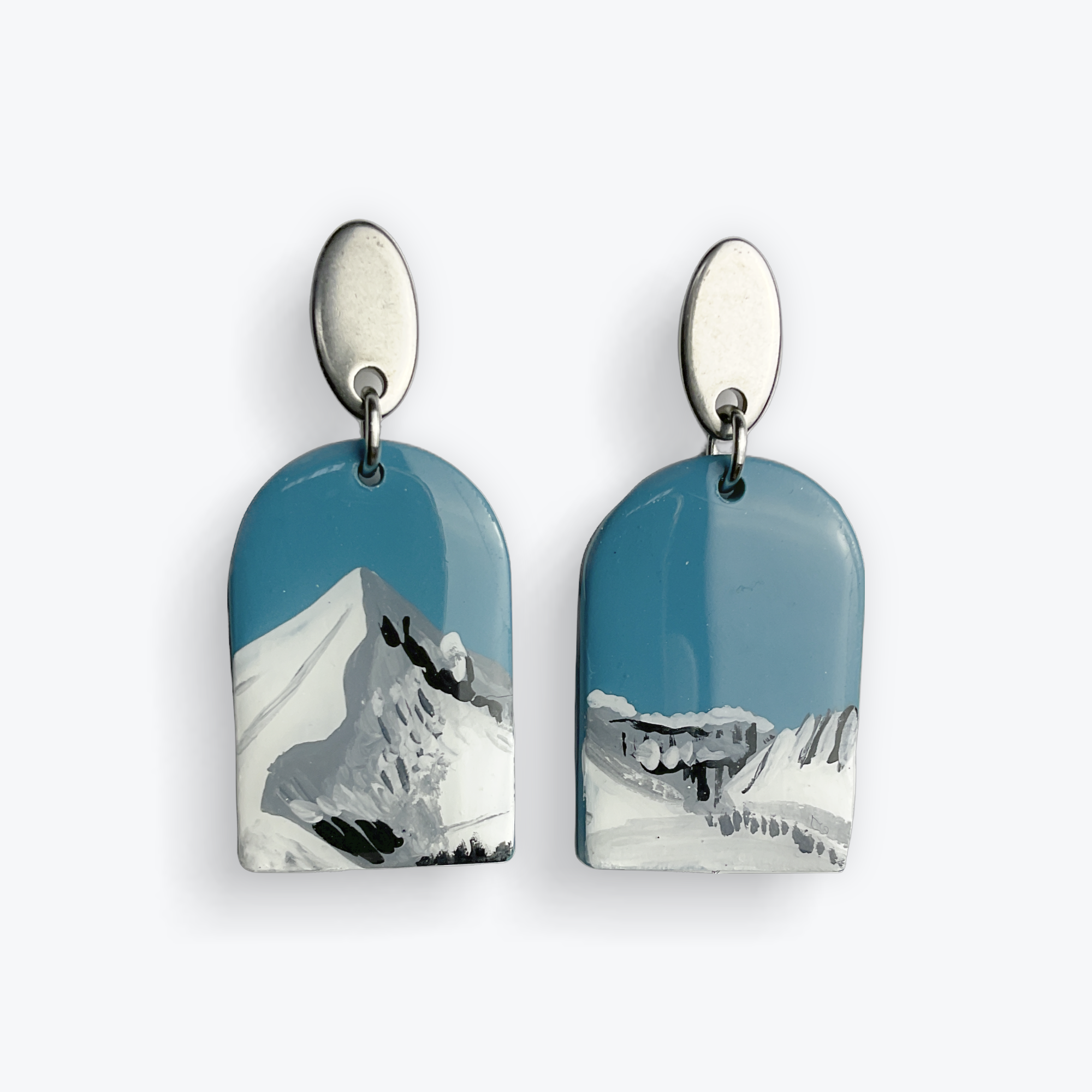 Lone Peak Handpainted Silver