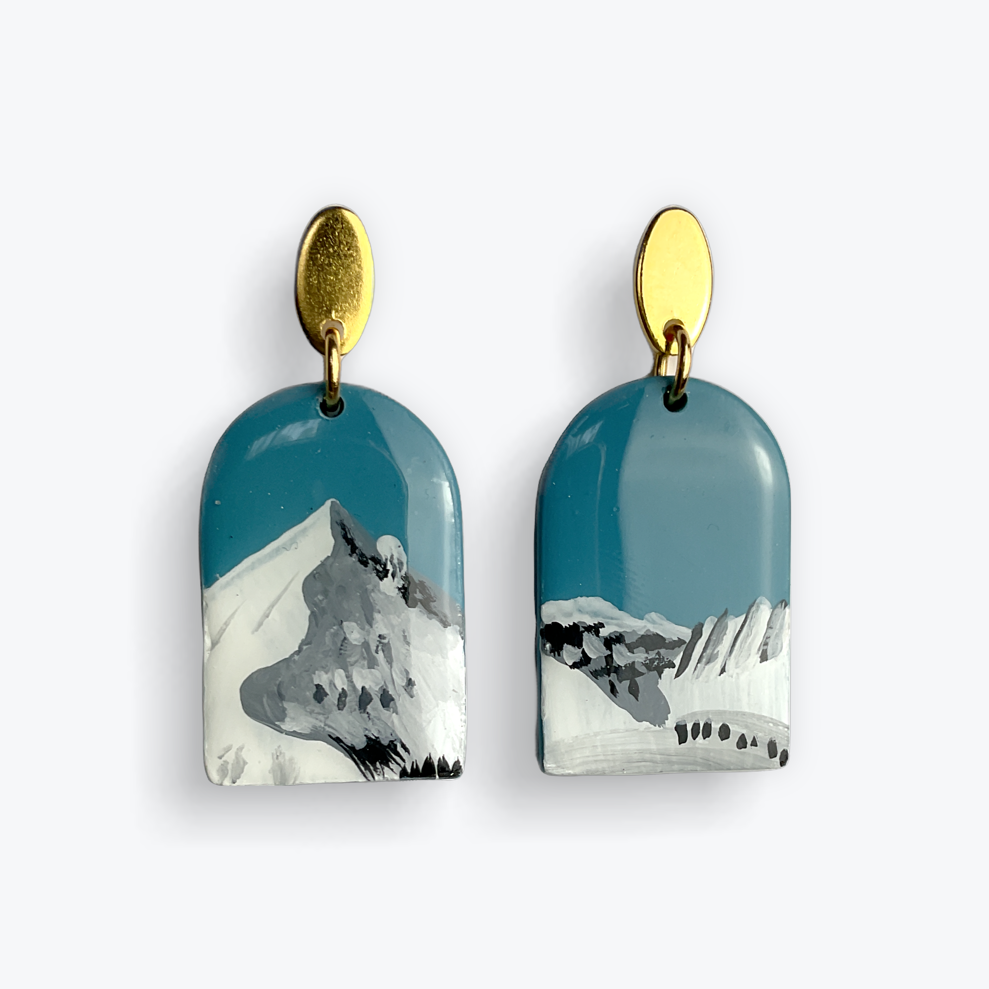 Lone Peak Handpainted Gold