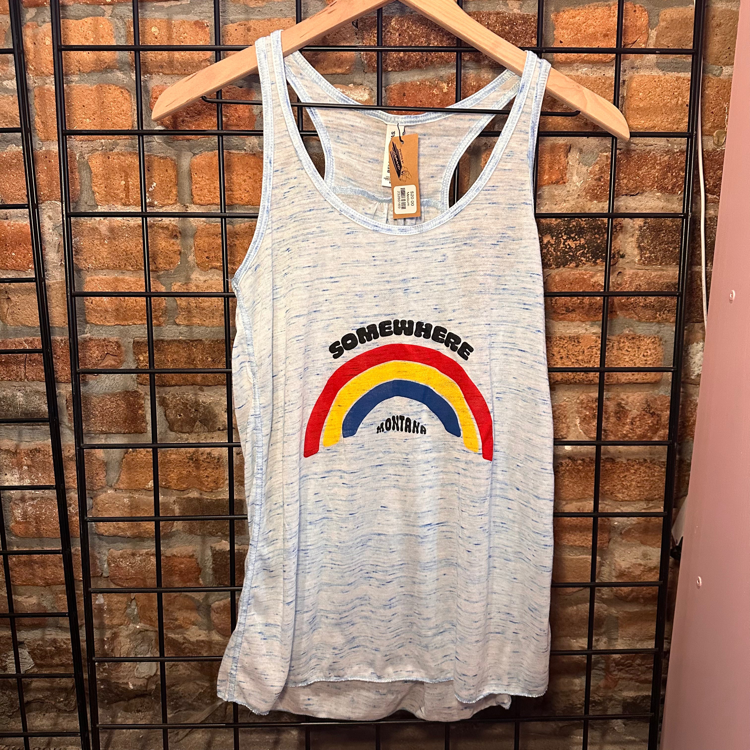 Somewhere Over the Rainbow Ringer Tank