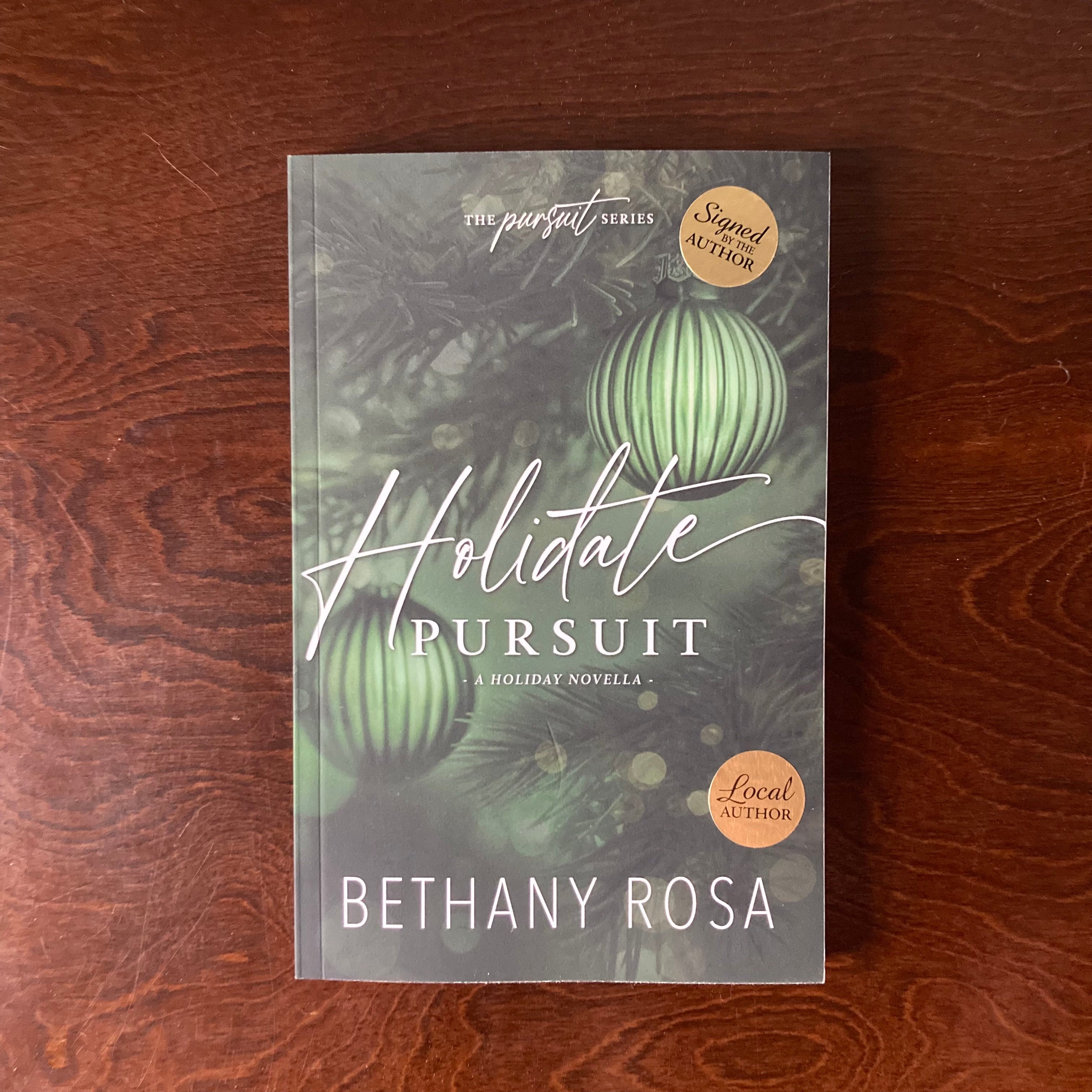 Holidate - Bethany Rosa (local author) - Signed Copy with Custom Bookmark
