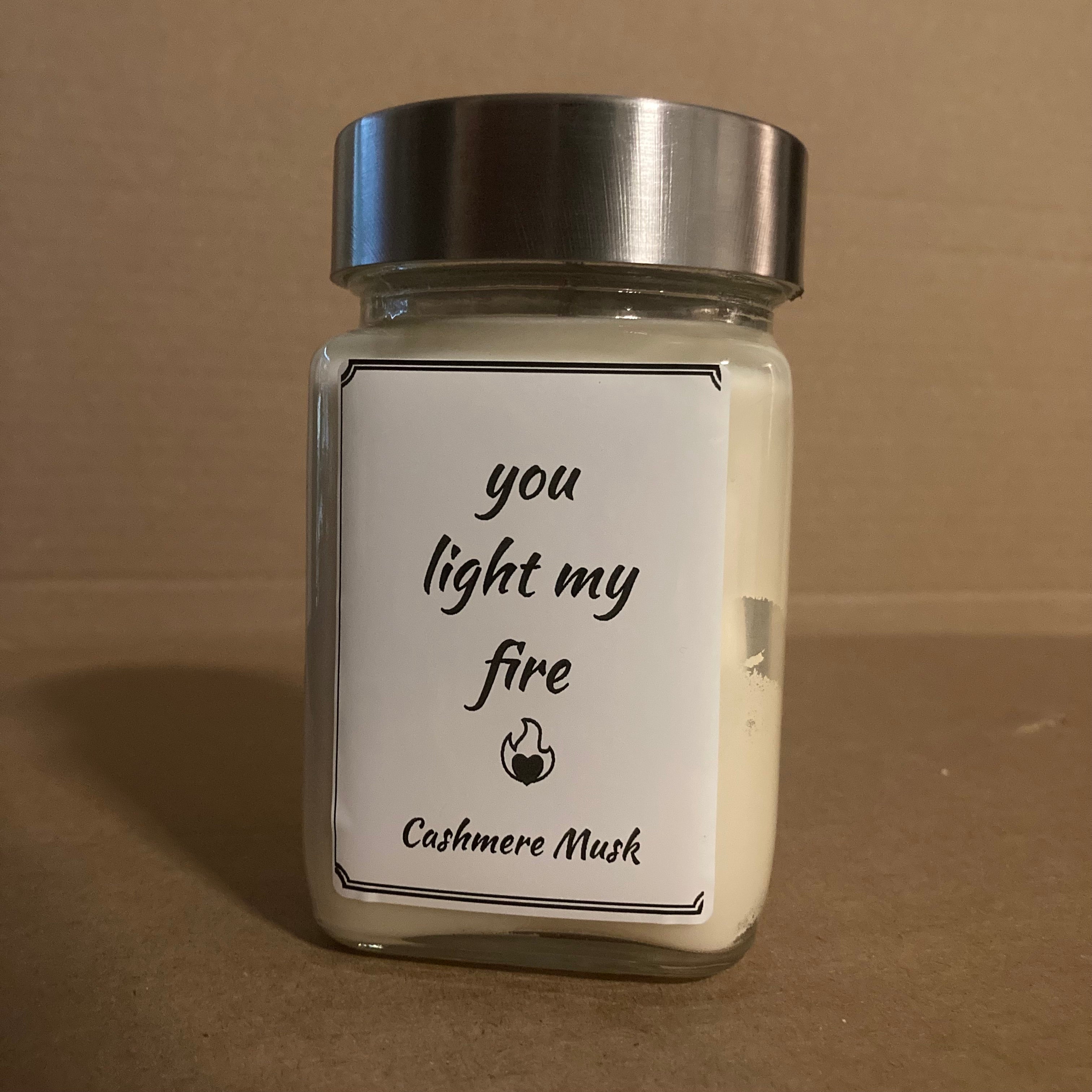 Square Sayings Candles