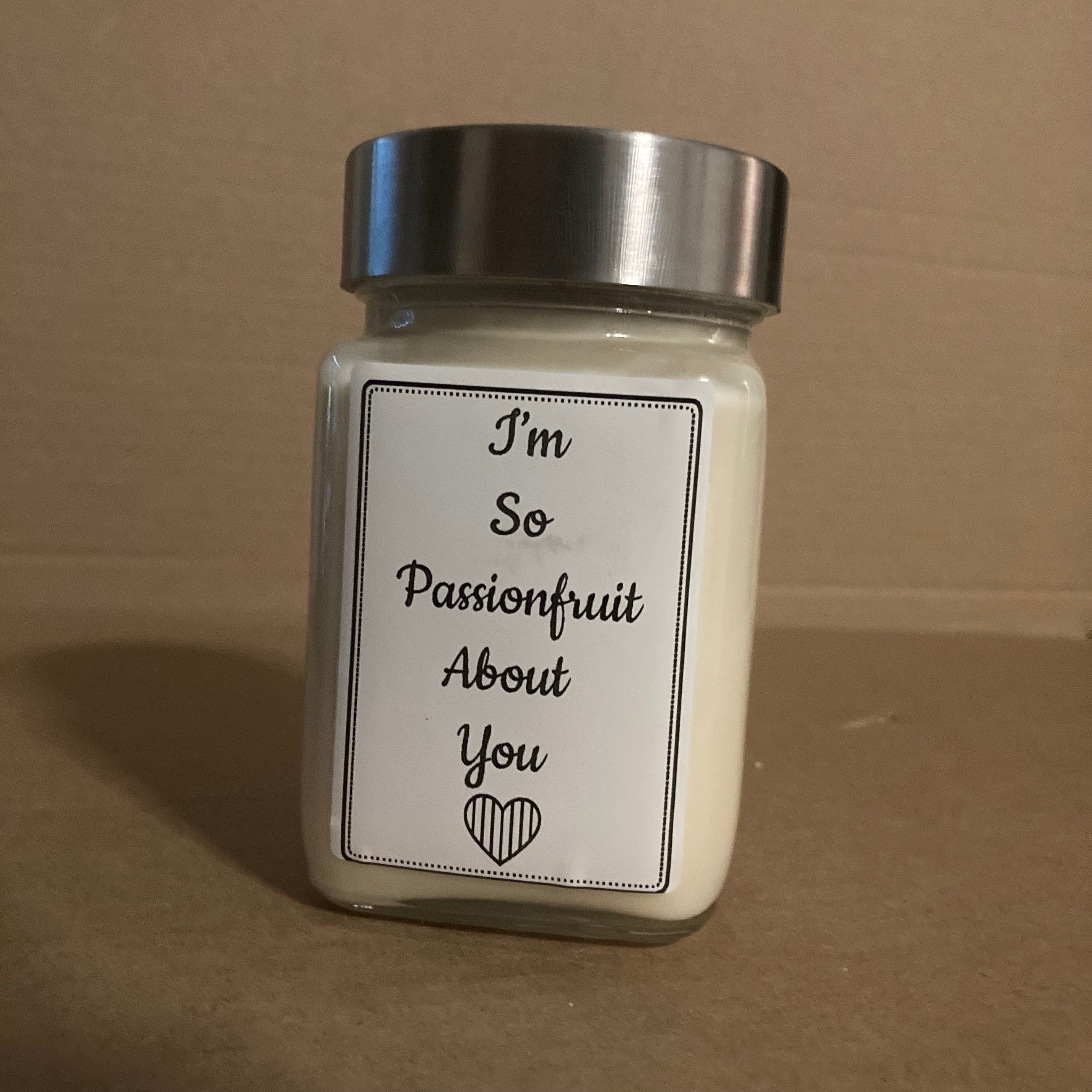 Square Sayings Candles