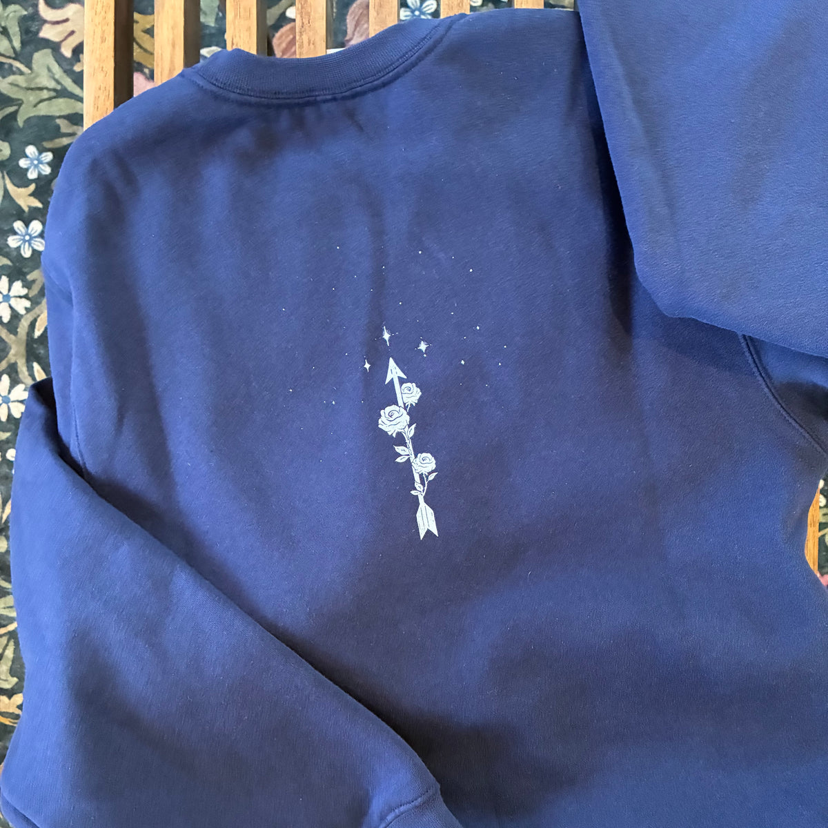 Navy ACOTAR Heavyweight Crewneck Sweatshirt - Unisex