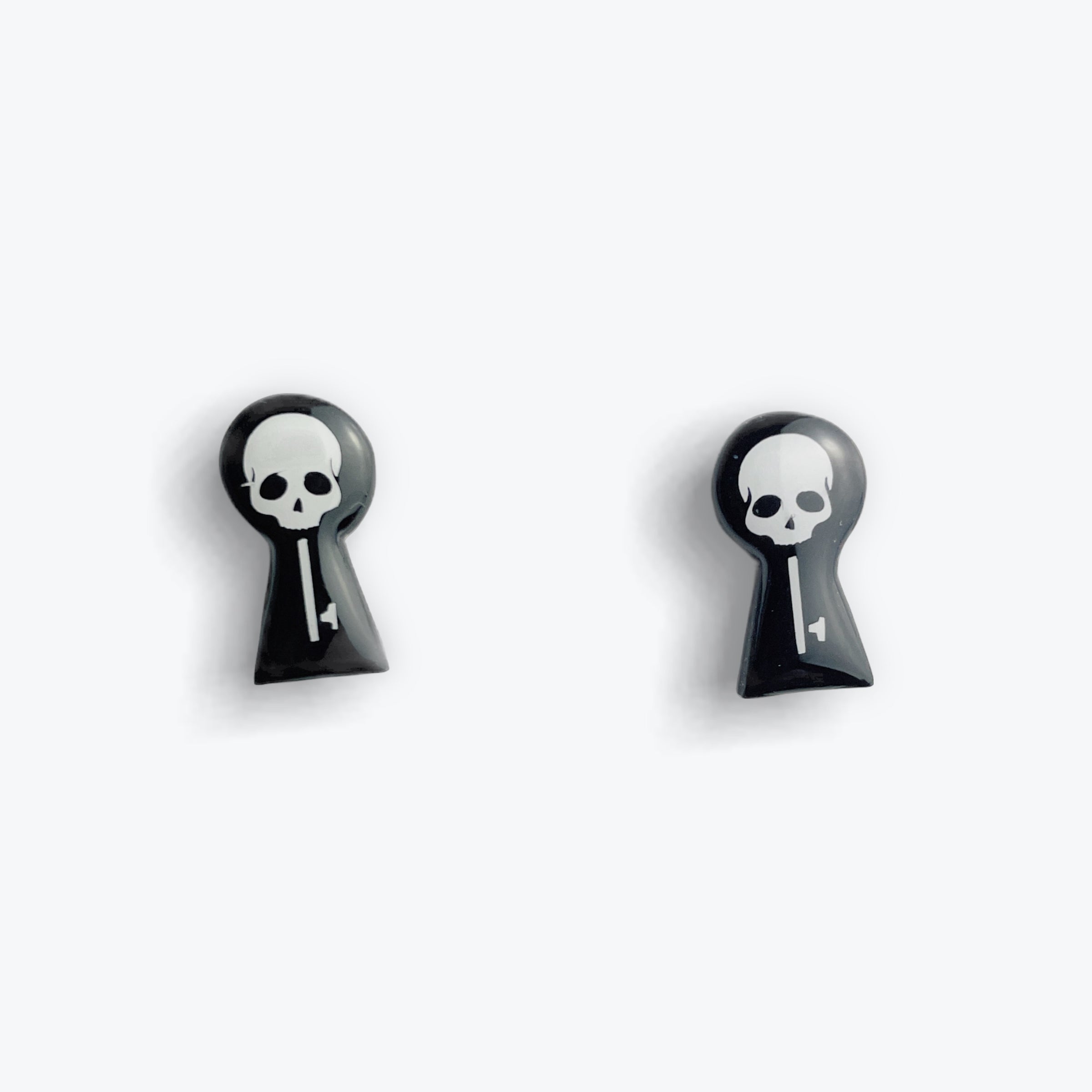 Skeleton Key Hole Studs