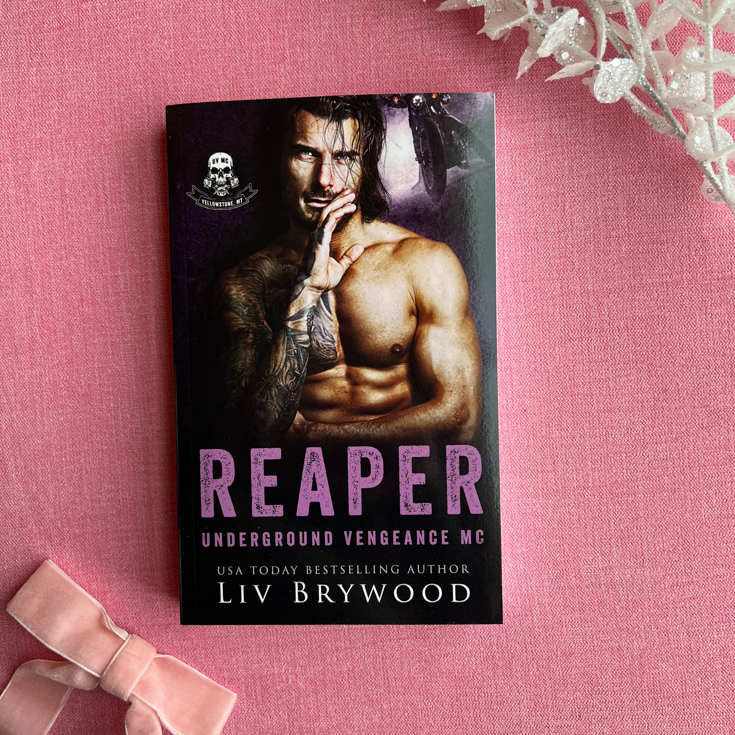 Reaper | Underground Vengeance MC, Montana Chapter Book 5 - Liv Brywood (Local Author!)
