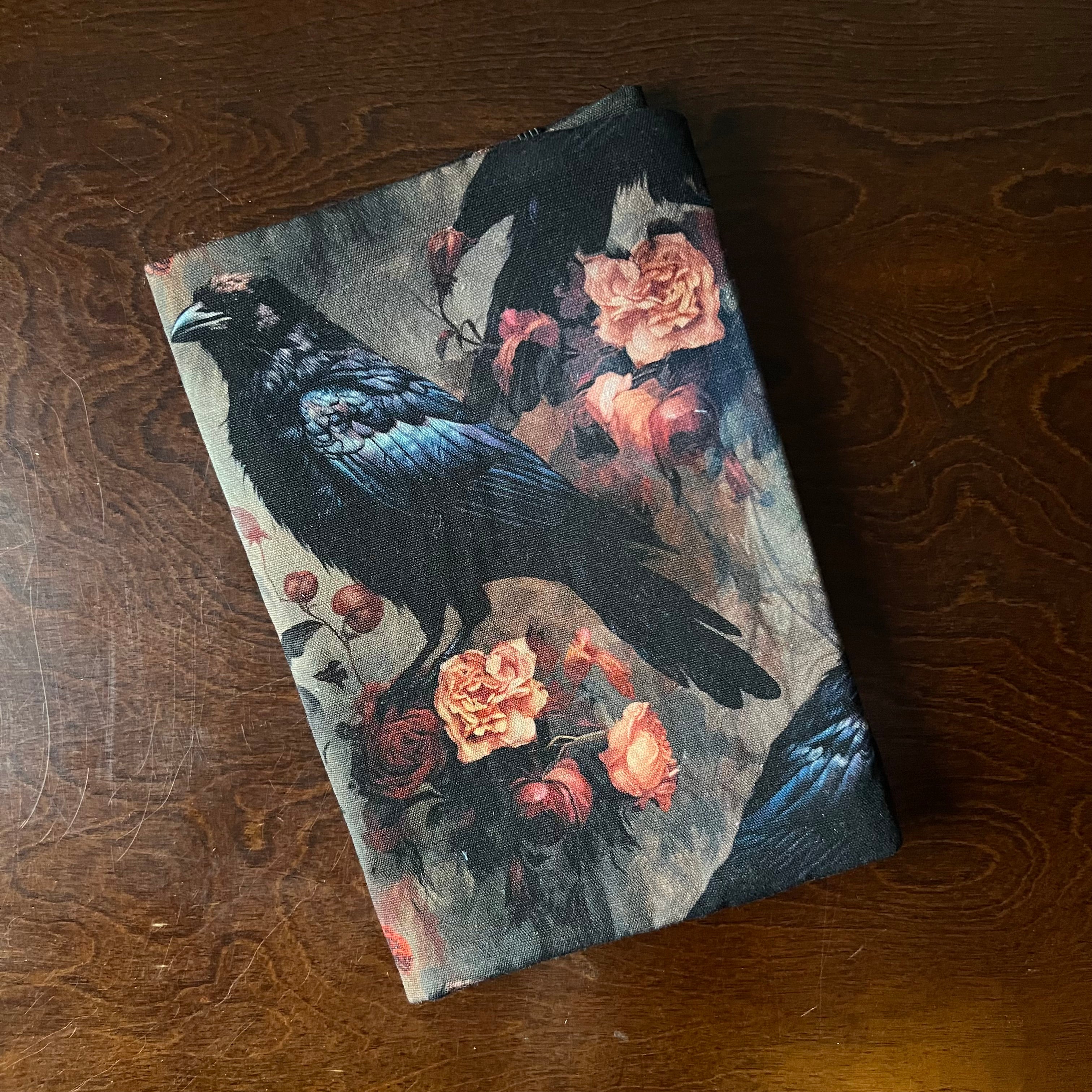Gothic Raven Dust Cover