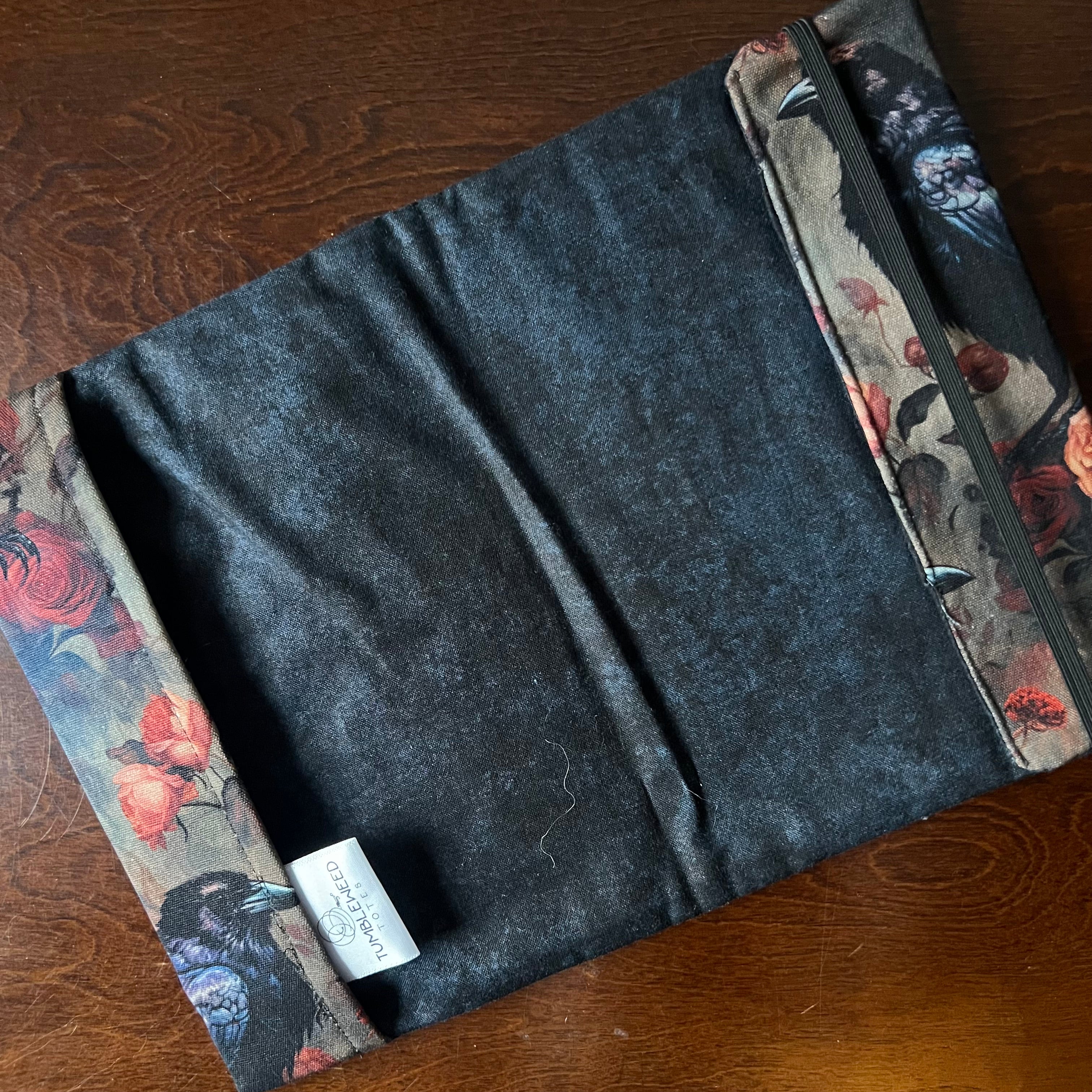Gothic Raven Dust Cover