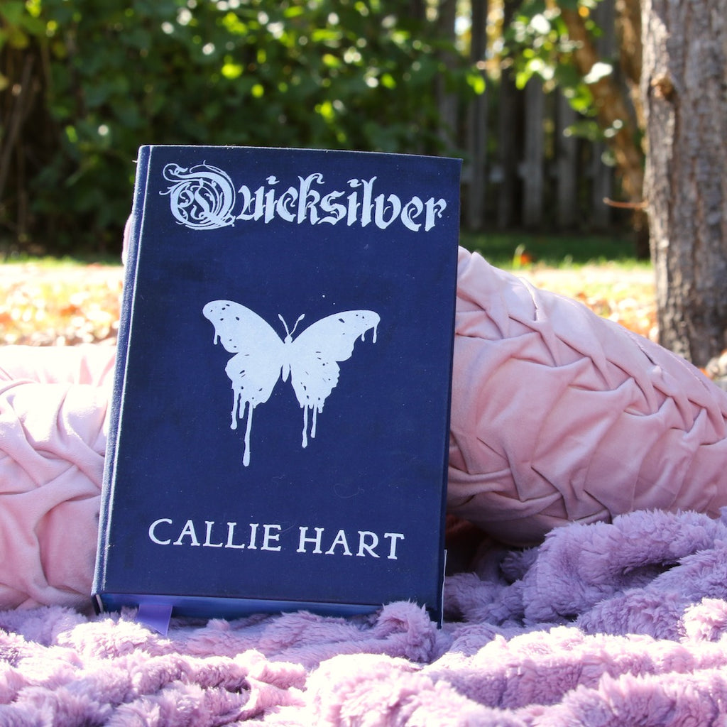 Quicksilver by Callie Hart | Custom Hand Rebound Book