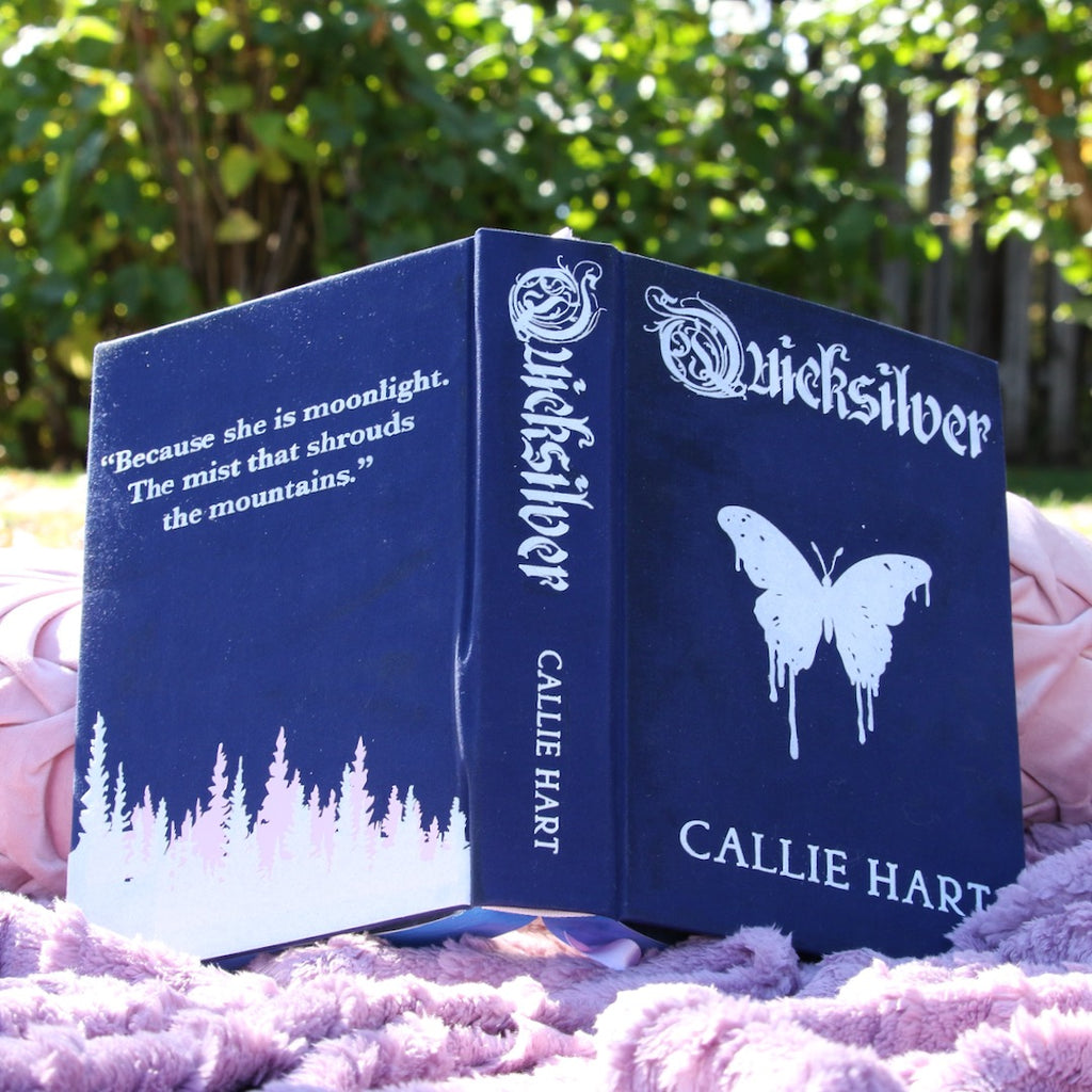 Quicksilver by Callie Hart | Custom Hand Rebound Book