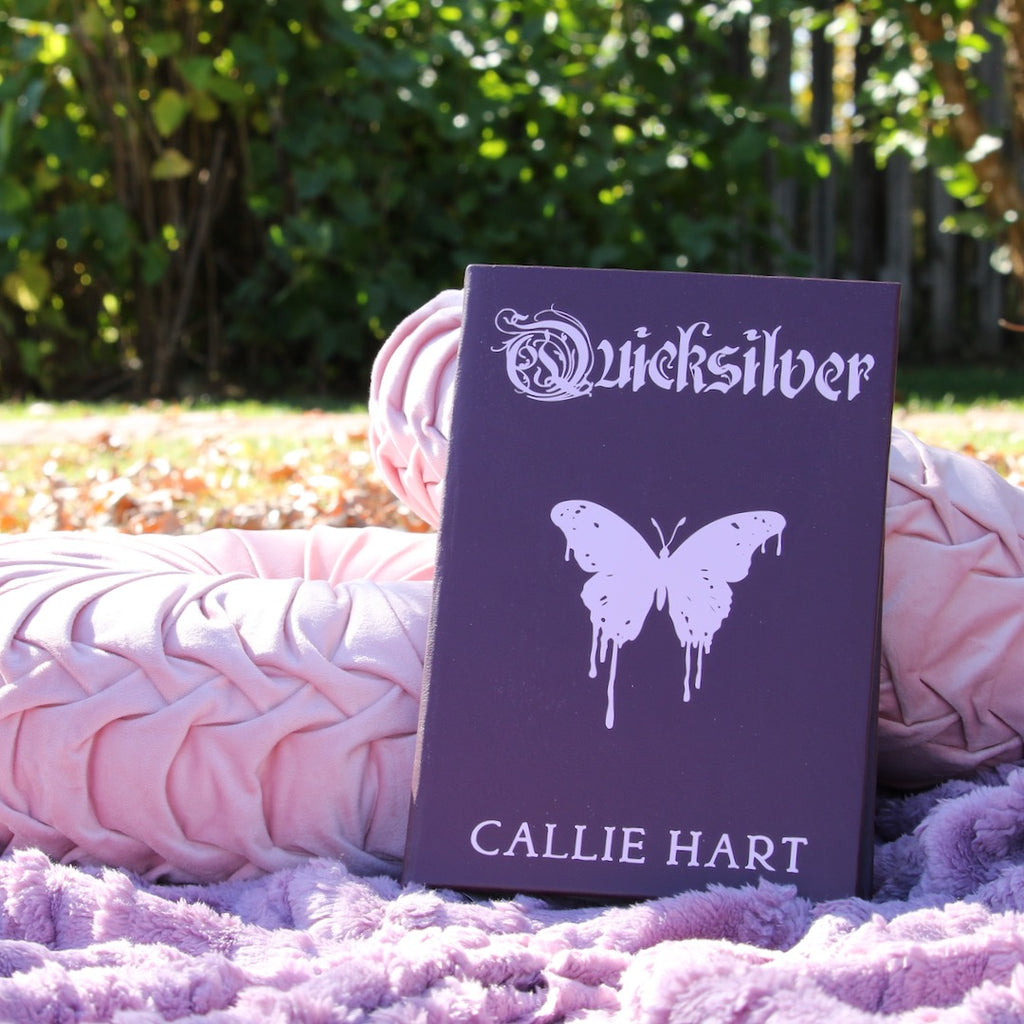 Quicksilver by Callie Hart | Custom Hand Rebound Book