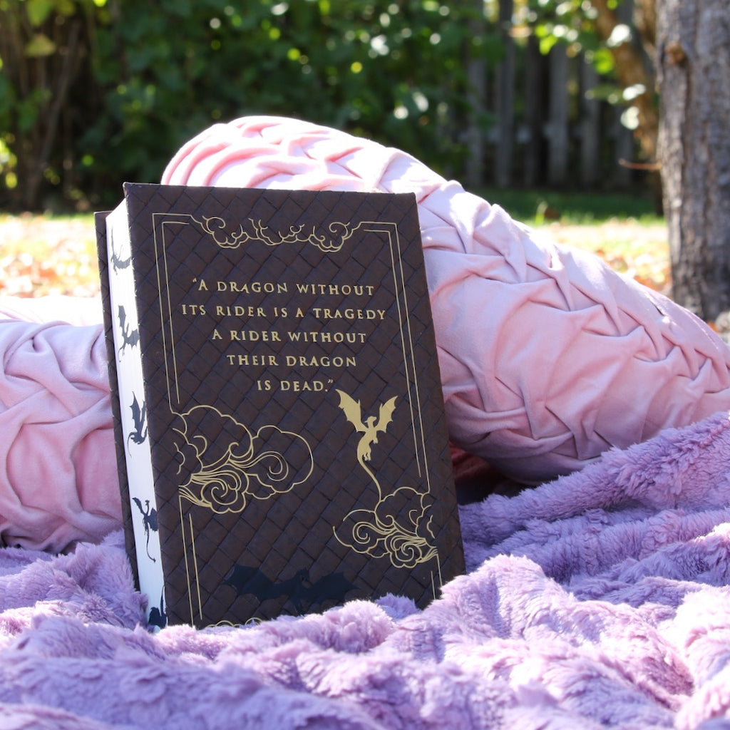 Fourth Wing by Rebecca Yarros | Custom Hand Rebound Book