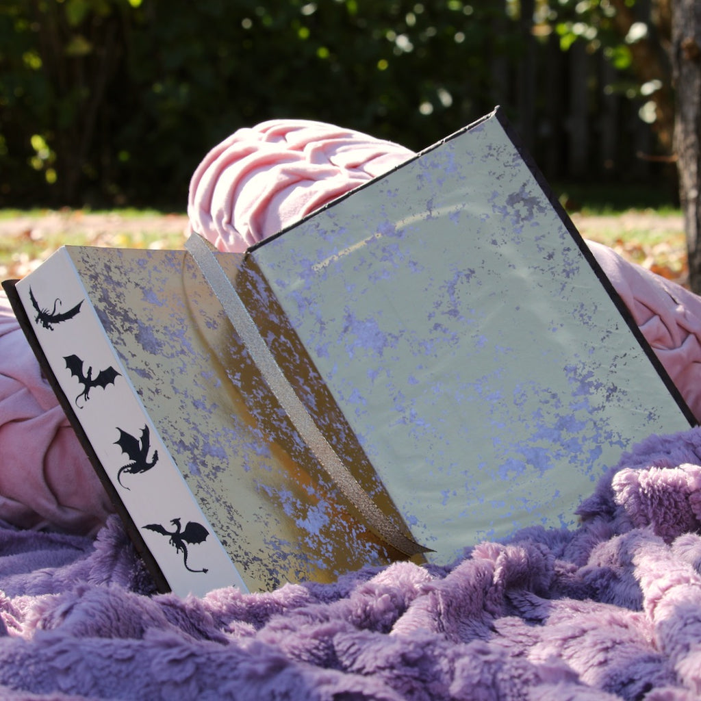 Fourth Wing by Rebecca Yarros | Custom Hand Rebound Book