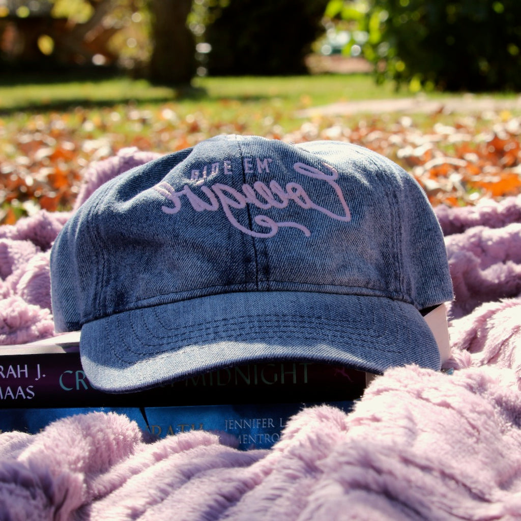 Ride 'Em [Reverse] Cowgirl | Denim Cap