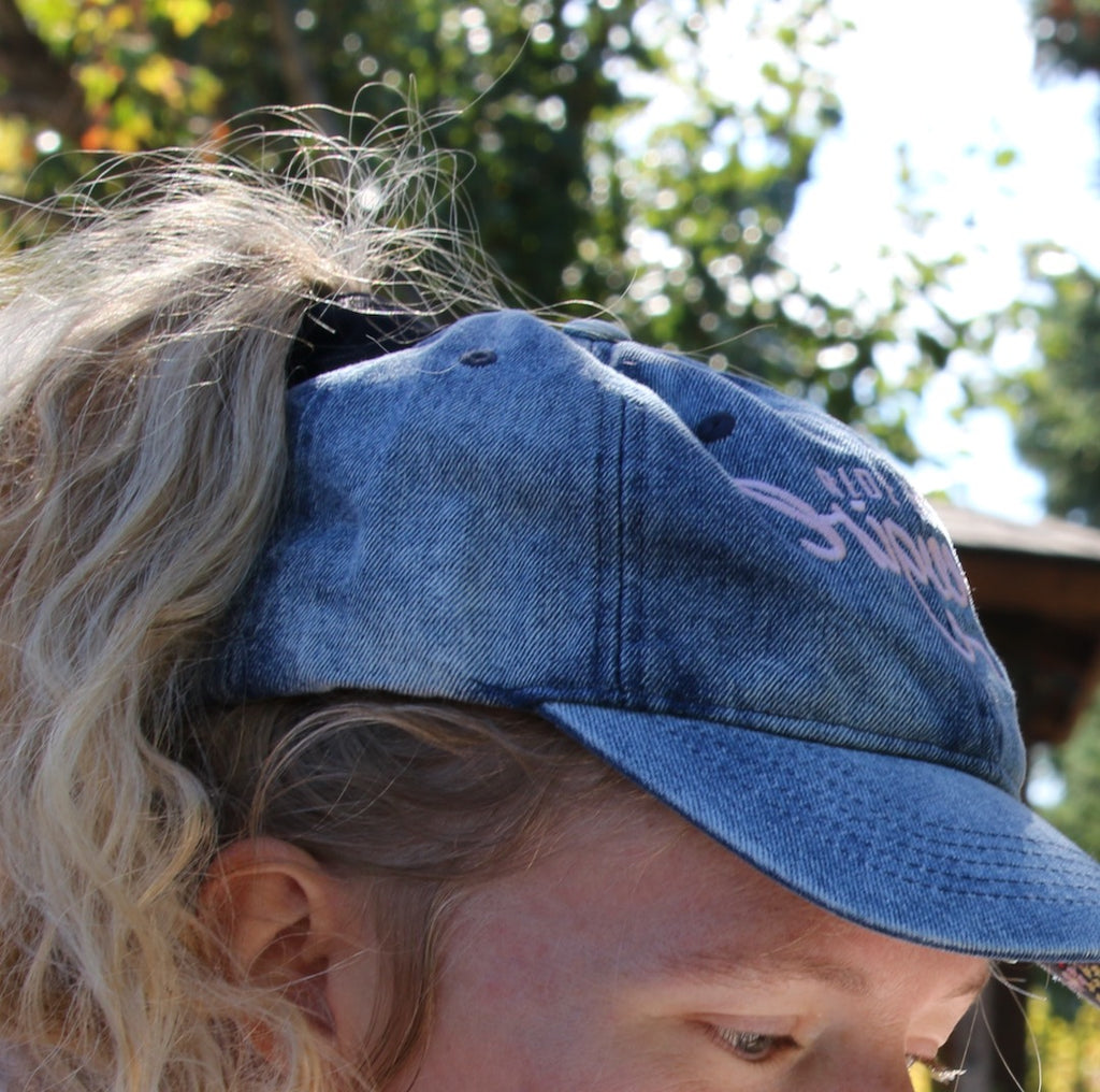 Ride 'Em [Reverse] Cowgirl | Denim Cap