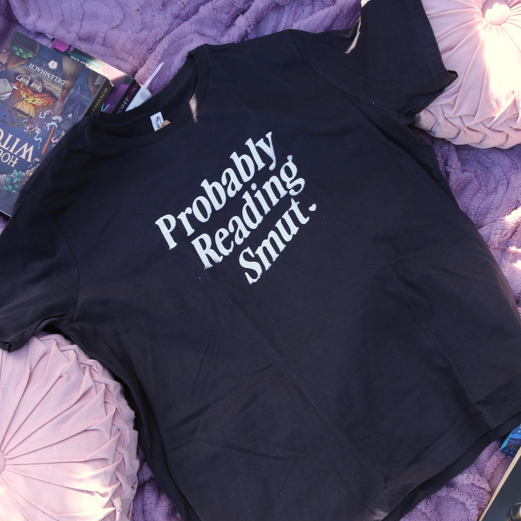Probably Reading Smut | Dark Gray Tee