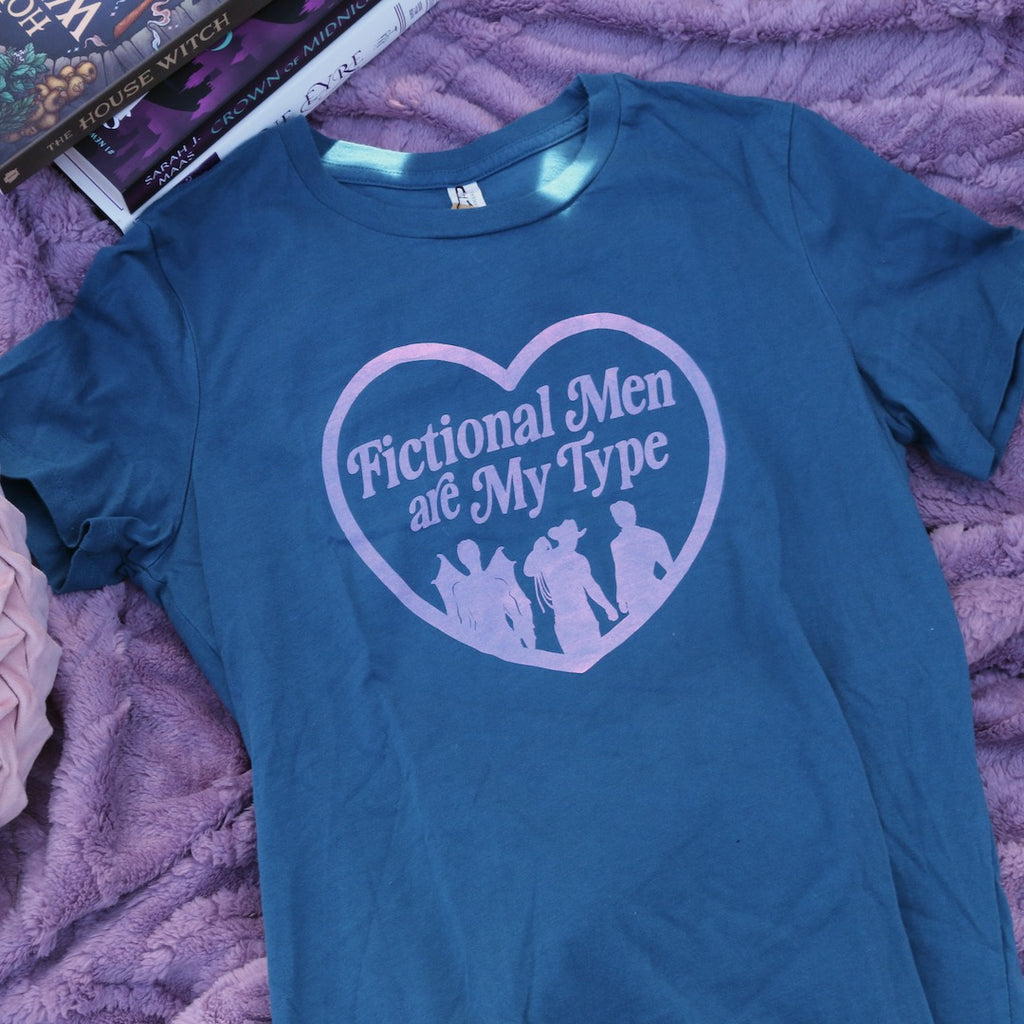 Fictional Men Are My Type | Junior T-Shirt