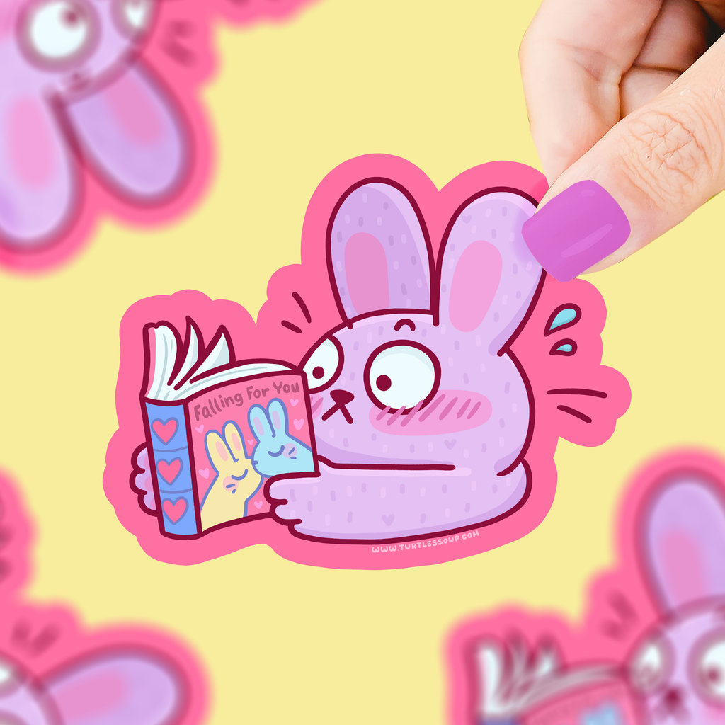 Smut Reader Spicy Book Funny Booktok Trendy Vinyl Sticker