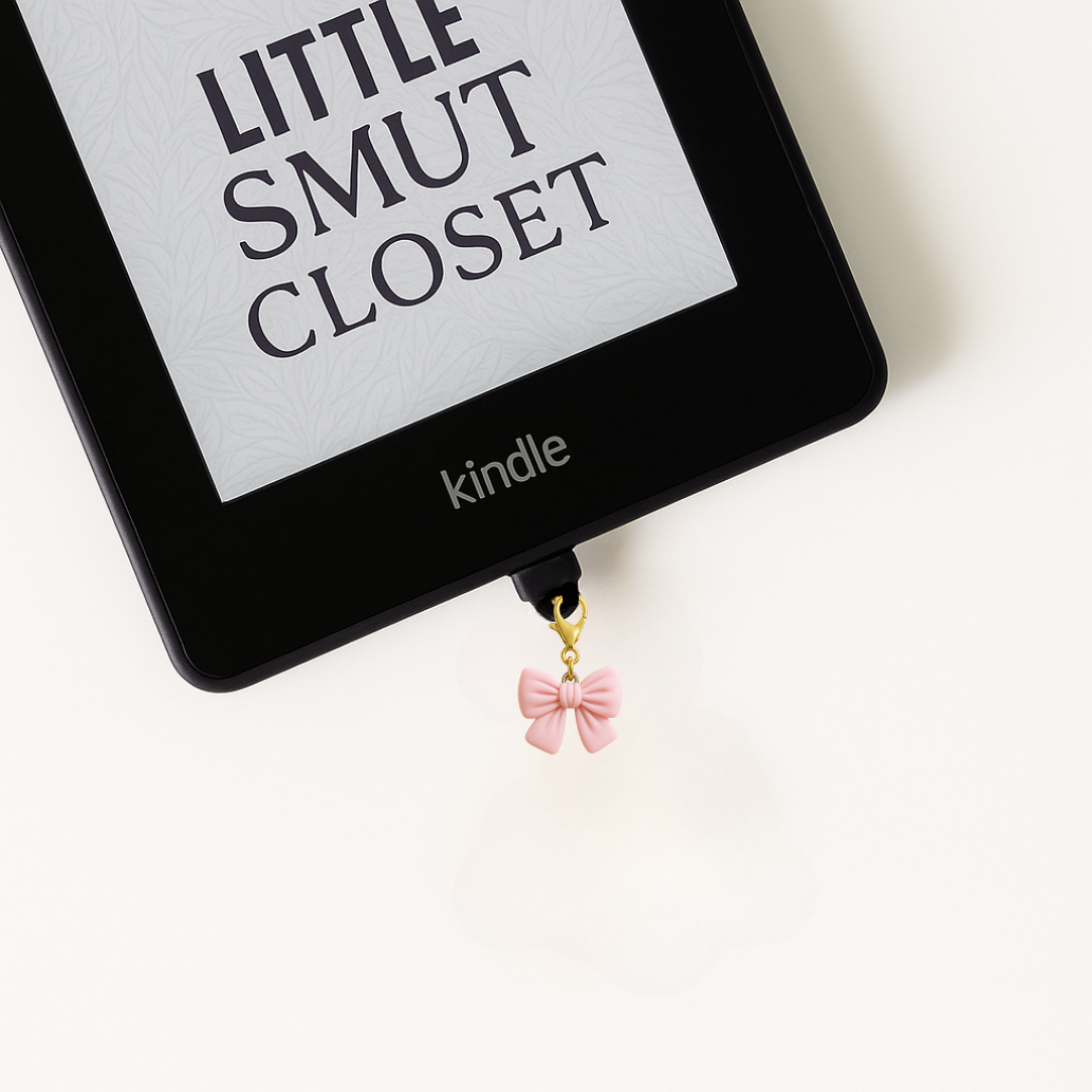 Big Pink Bow eReader Dust Plug | Kindle