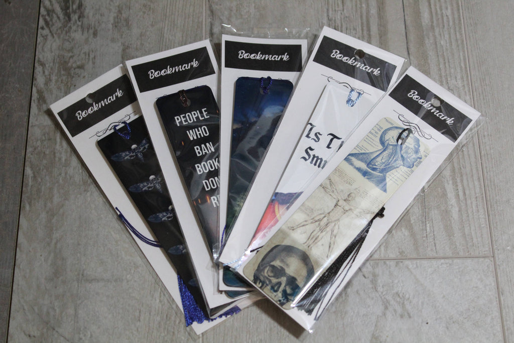 Vintage Erotica Bookcovers// Metal Bookmark